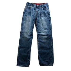 Levi's Women's Jeans Size 14 27x29 514 Straight Blue Denim Relaxed Casual Classi